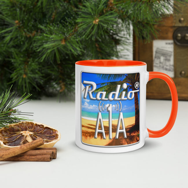 RadioA1A Florida Keys Sunset Mug with Color Inside