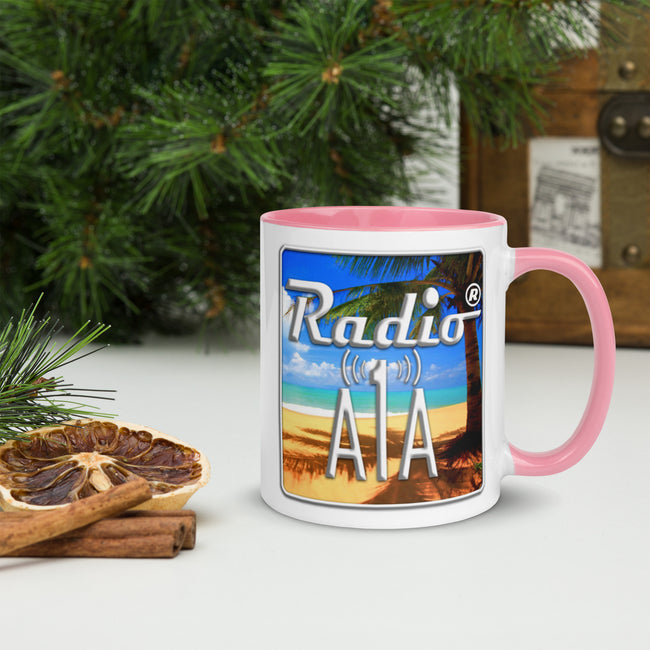 RadioA1A Florida Keys Sunset Mug with Color Inside