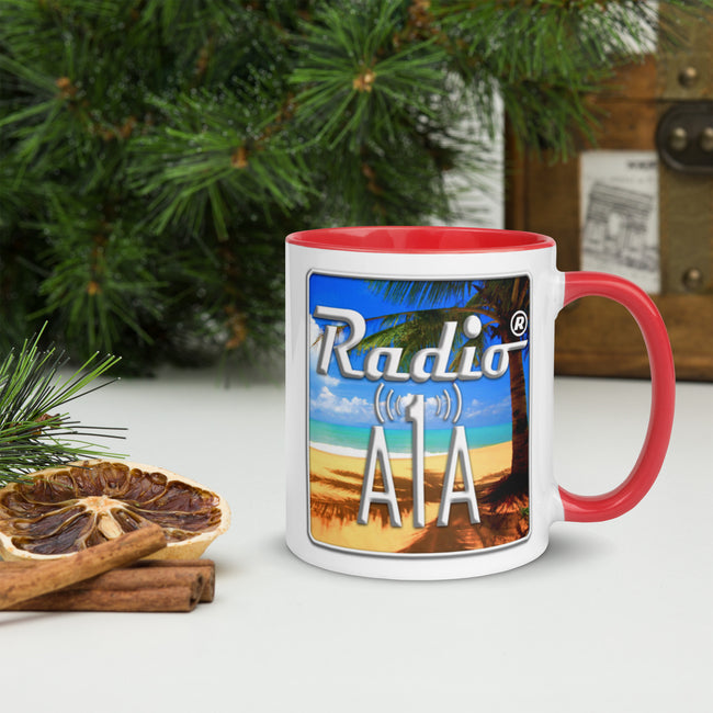 RadioA1A Florida Keys Sunset Mug with Color Inside