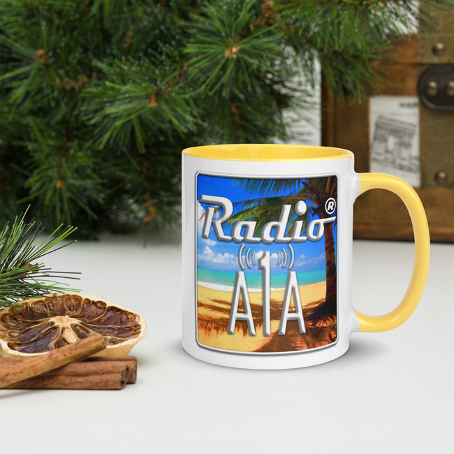 RadioA1A Florida Keys Sunset Mug with Color Inside