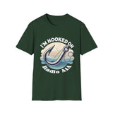 I'm Hooked On Fishing T-Shirt - Unisex Softstyle Tee for Anglers