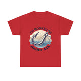 Hooked on Radio AIA Unisex Heavy Cotton Tee - Perfect for Fishing Enthusiasts & Radio Lovers