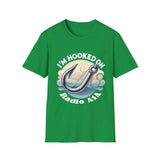 I'm Hooked On Fishing T-Shirt - Unisex Softstyle Tee for Anglers