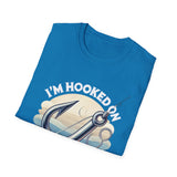 I'm Hooked On Fishing T-Shirt - Unisex Softstyle Tee for Anglers