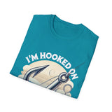 I'm Hooked On Fishing T-Shirt - Unisex Softstyle Tee for Anglers