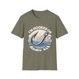 I'm Hooked On Fishing T-Shirt - Unisex Softstyle Tee for Anglers