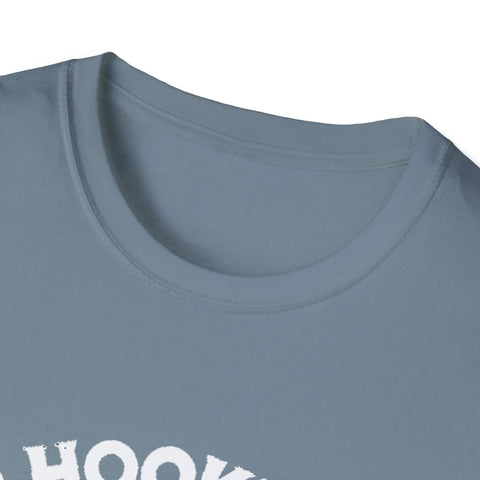 I'm Hooked On Fishing T-Shirt - Unisex Softstyle Tee for Anglers