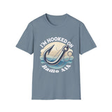 I'm Hooked On Fishing T-Shirt - Unisex Softstyle Tee for Anglers