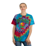 What The PHlock Green Tie-Dye Tee, Spiral