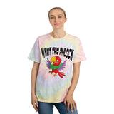 What The PHlock Black Tie-Dye Tee, Spiral