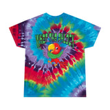 What The PHlock Green Tie-Dye Tee, Spiral