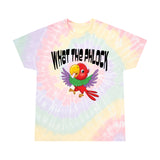 What The PHlock Black Tie-Dye Tee, Spiral