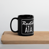 10th Anniversary RadioA1A Black Glossy Mug