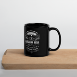 10th Anniversary RadioA1A Black Glossy Mug