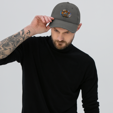 PHollow The PHlock 2023 Distressed Dad Hat