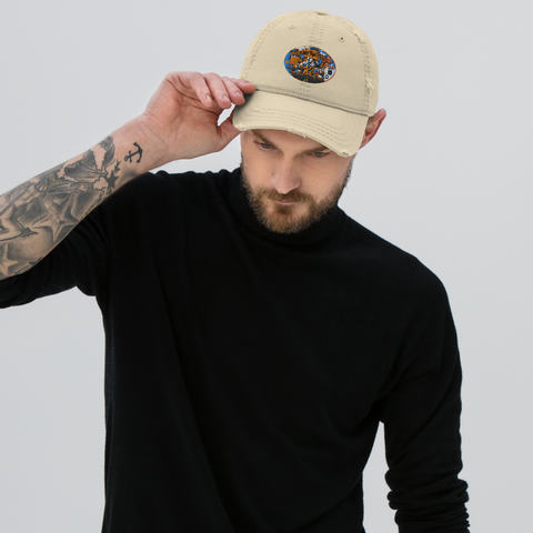 PHollow The PHlock 2023 Distressed Dad Hat