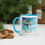 Florida Keys Blue RadioA1A Mug with Color Inside