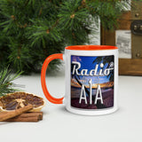 RadioA1A Florida Keys Sunset Mug with Color Inside