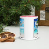 Florida Keys Blue RadioA1A Mug with Color Inside