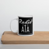 RadioA1A White glossy mug