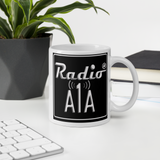 RadioA1A White glossy mug